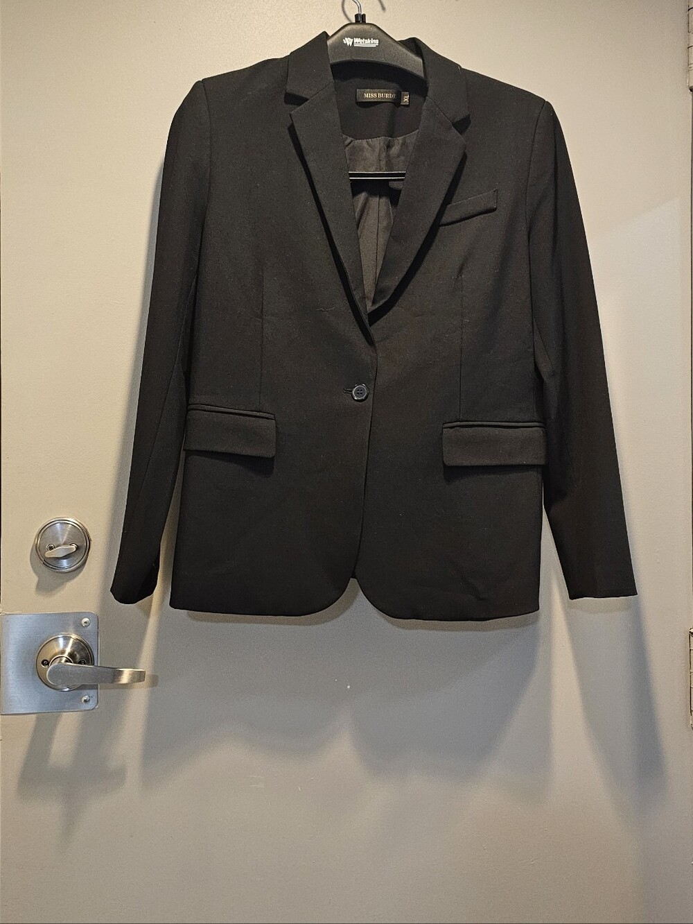 New brand Miss Burde Black Blazer.